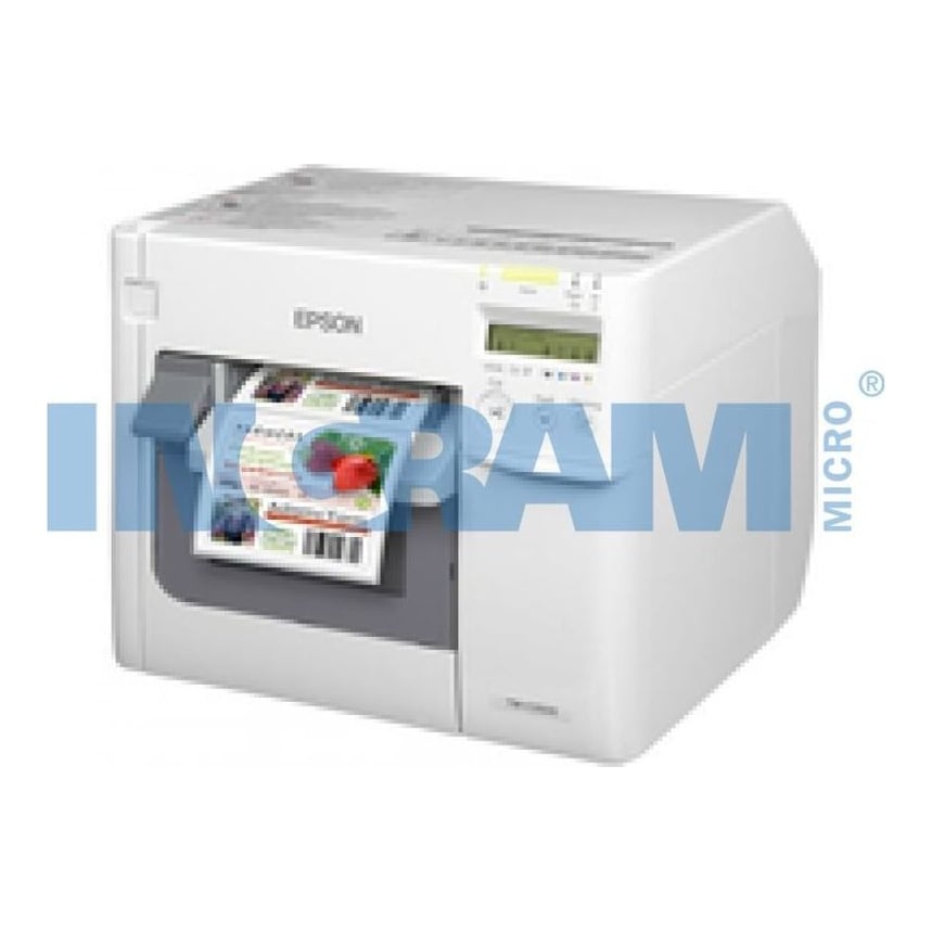 Epson TM-C3500, Inkjet, 720 x 360 DPI, 103 mm/sec, Colour, Wired, White