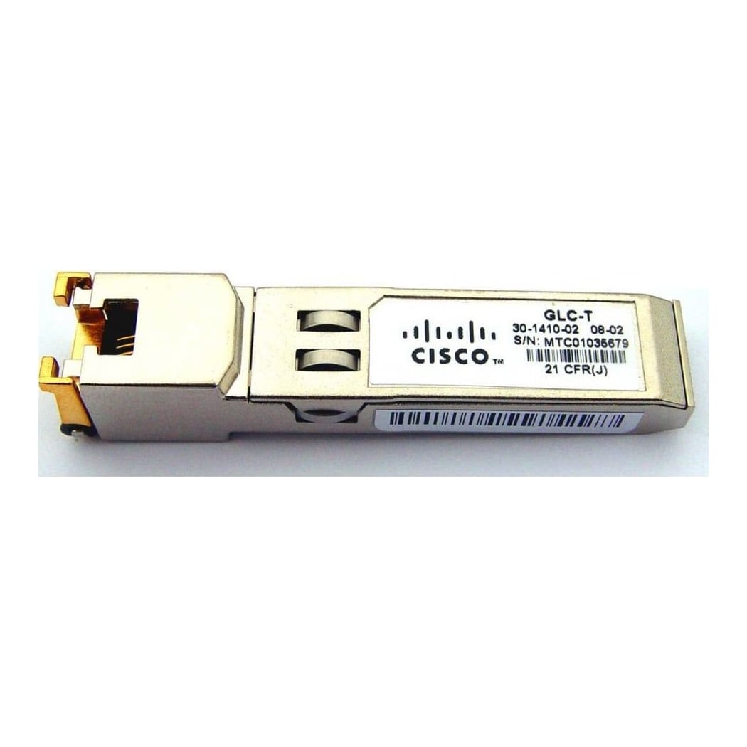 Cisco 1000BASE-T SFP, Copper, 1000 Mbit/s, SFP, TX, 1 pc(s)