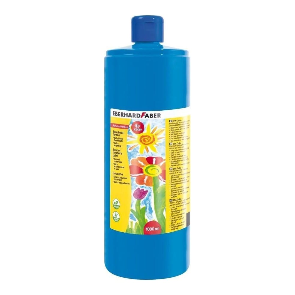 Tempera 1000 Ml Albastru Deschis Eberhard Faber