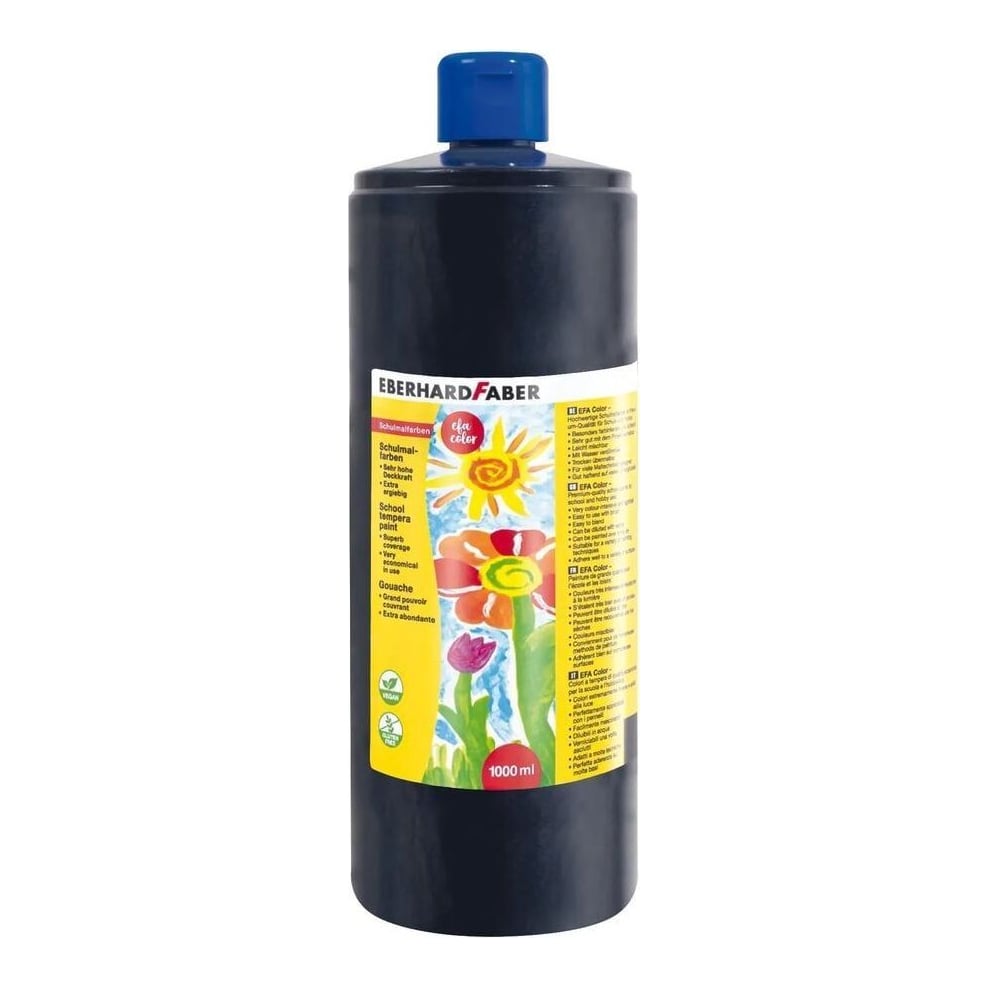 Tempera 1000 Ml Neagra Eberhard Faber