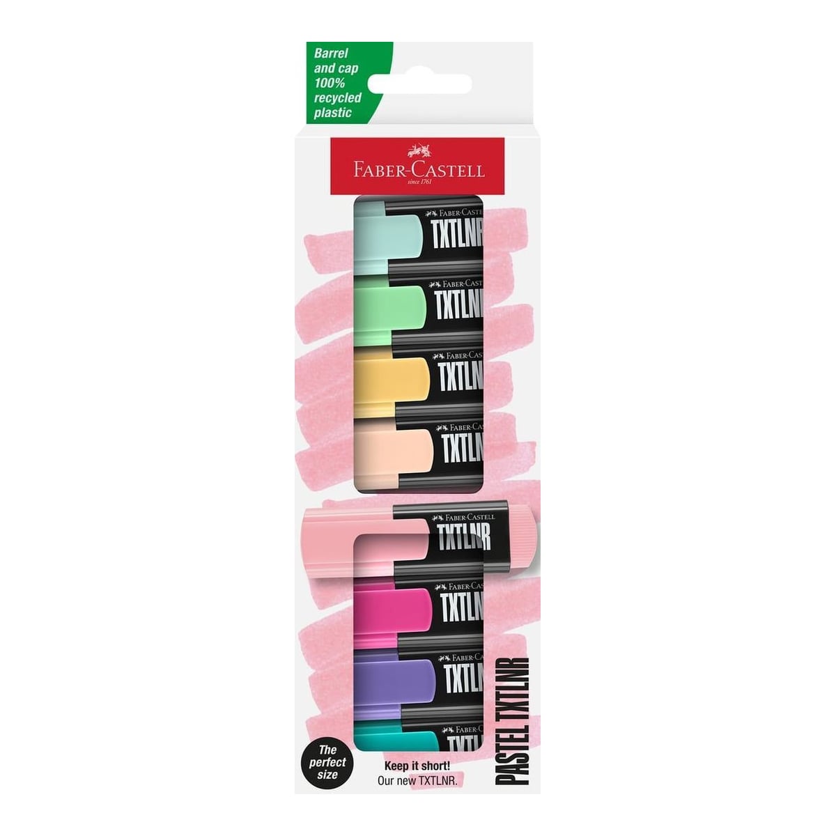 Textmarker Mini Set 8 Pastel Faber-castell