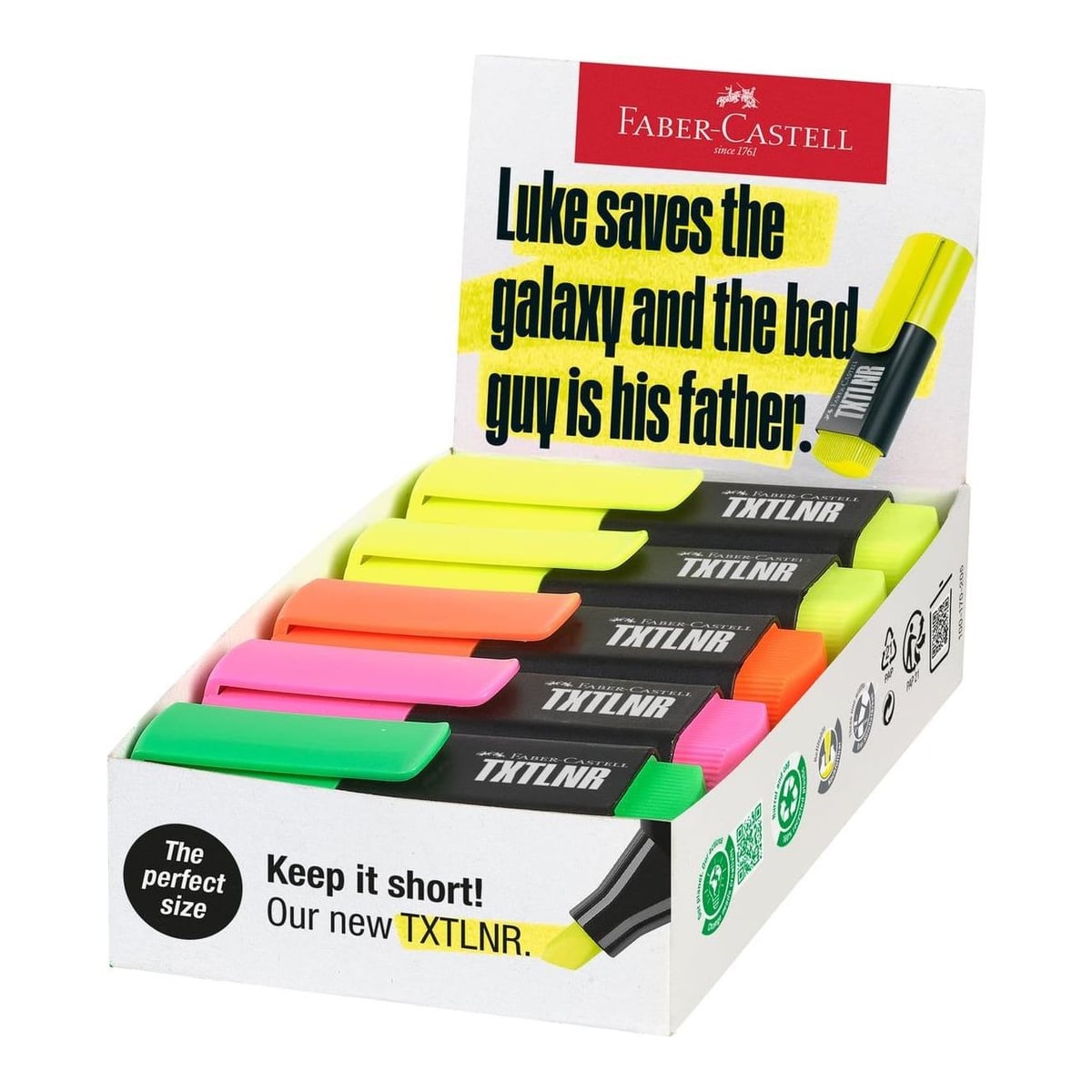 Textmarker Mini Superfluorescent Culori Asortate Faber-castell