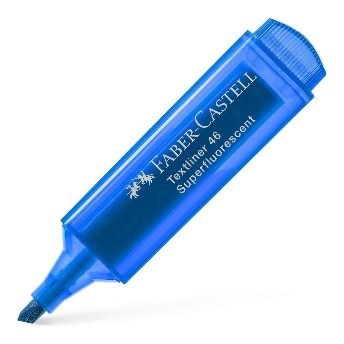 Textmarker Albastru Superfluorescent 1546 Faber-castell