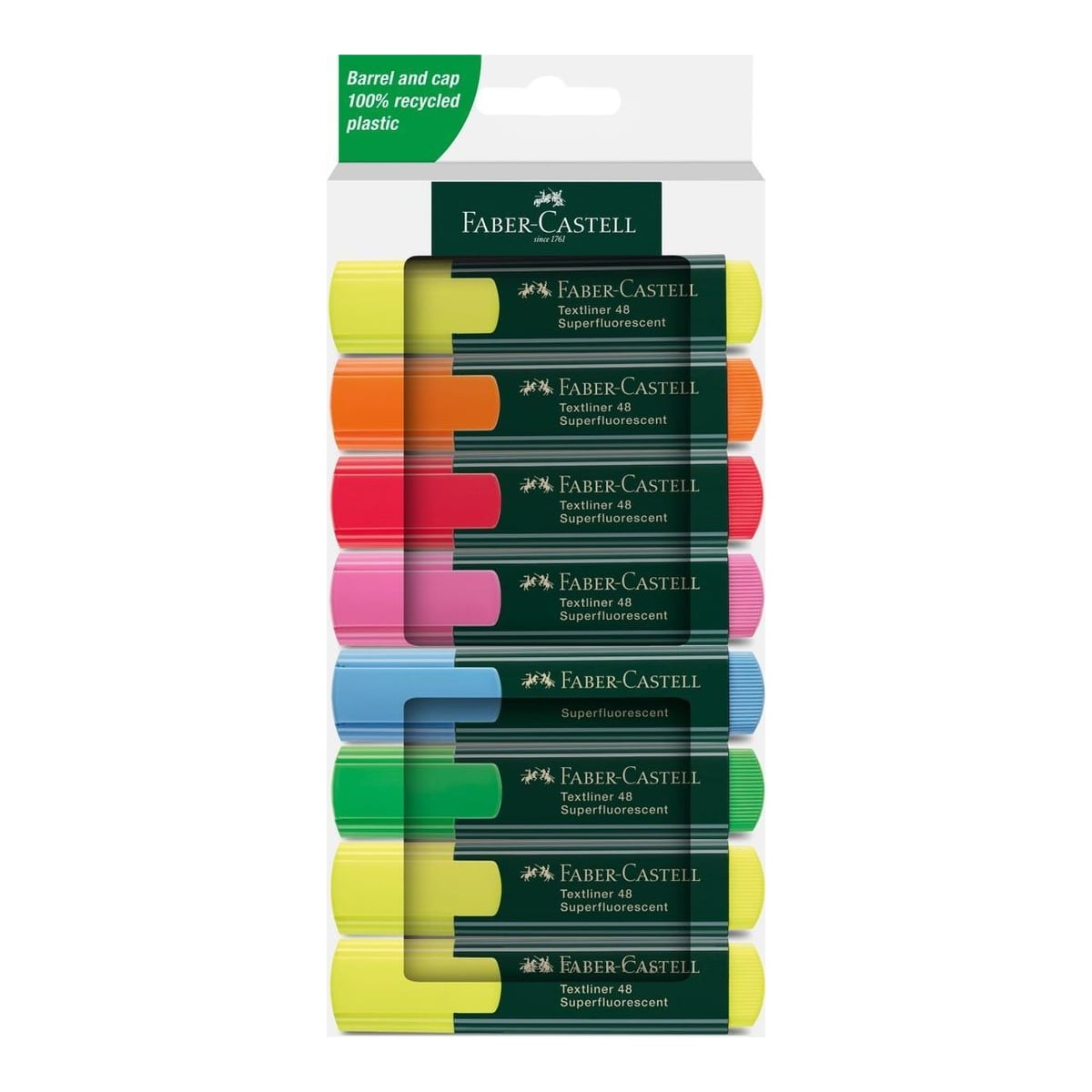 Textmarker Set 8 Cutie Carton 1548 2024 Faber-castell