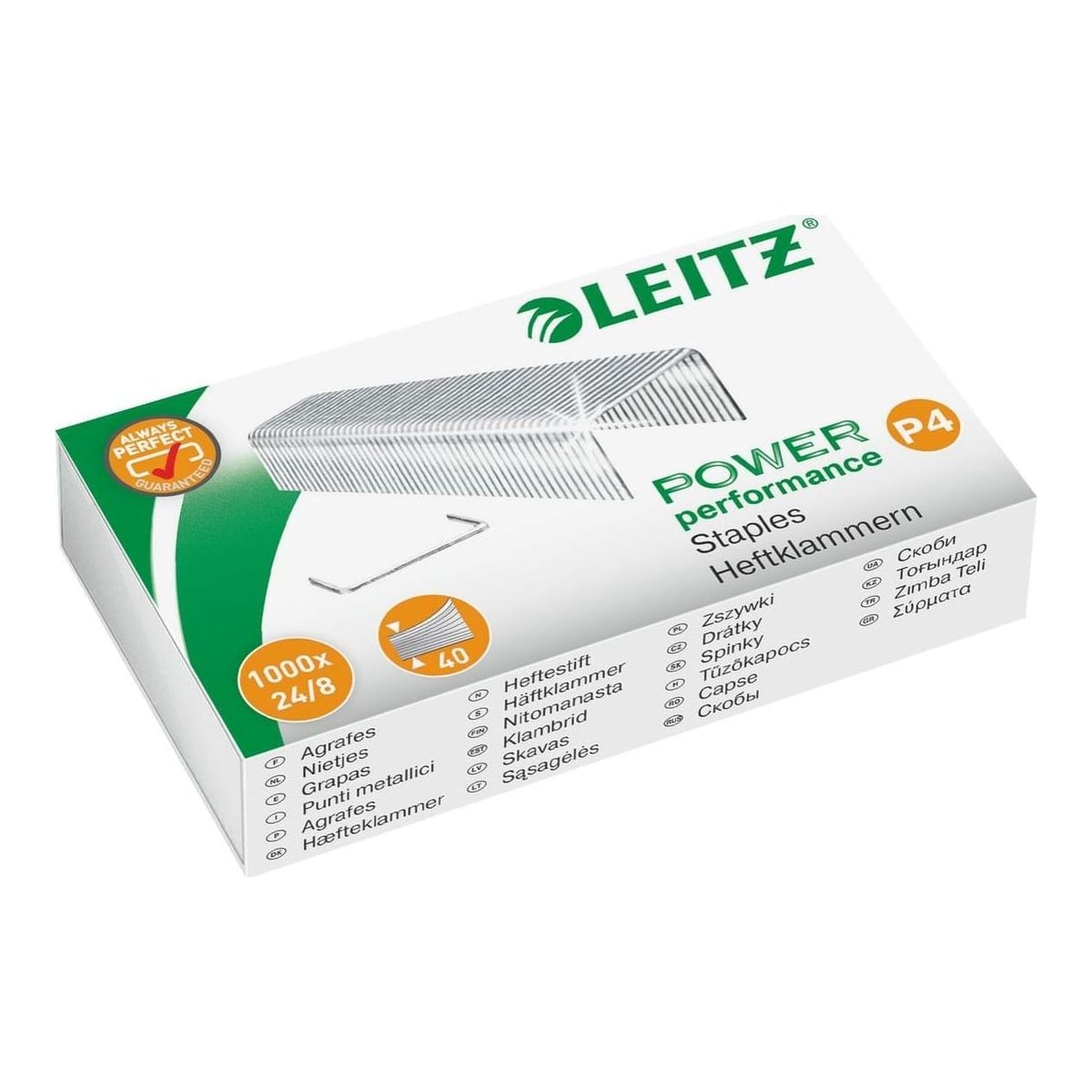 Capse 24/8 40 Coli 1000/Cutie Leitz