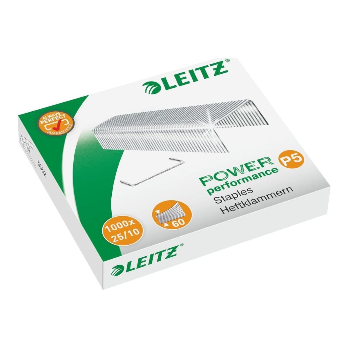 Capse 25/10 60 Coli 1000/Cutie Leitz