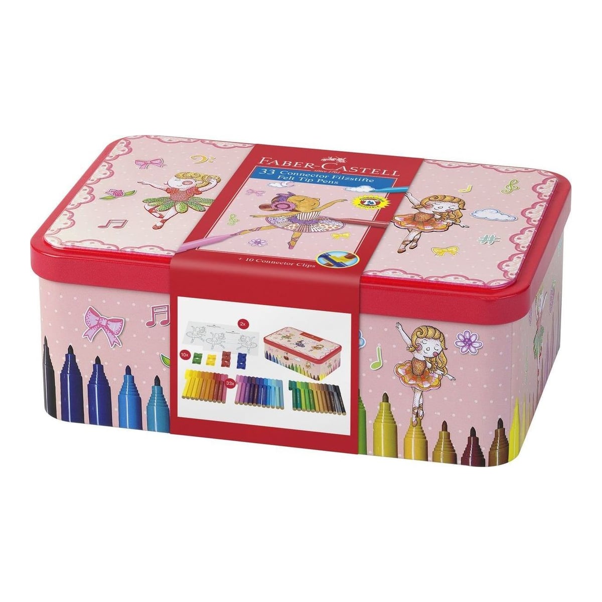 Carioca 33 Culori Ballerina BOX Connector Faber-castell
