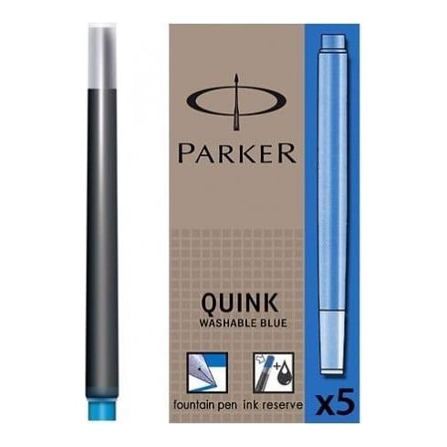Cartuse Cerneala Mari Albastru Deschis 5/Cutie Parker