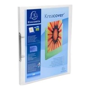 Exacompta Caiet Mecanic A4 2 Inele 15MM/20MM Cop Flex 1BUZ Transp Exacompt