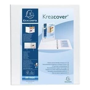 Caiet Mecanic A4+ 4 Inele 60 Mm 2 Buzunare Kreacover Exacompta