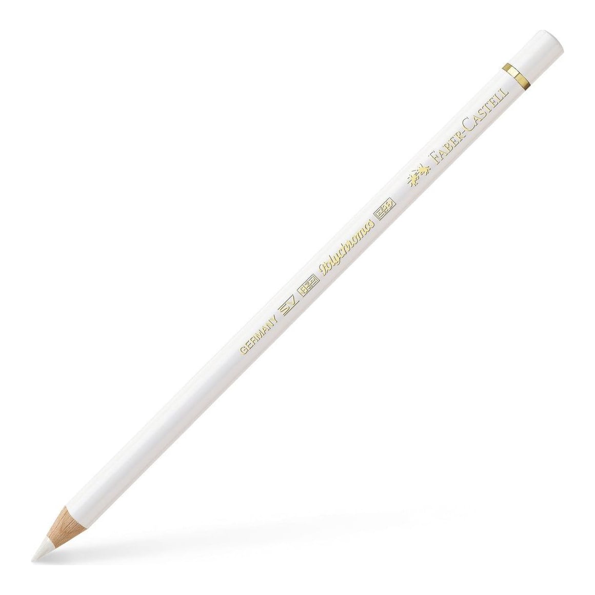 Creion Colorat Polychromos Alb Faber-castell
