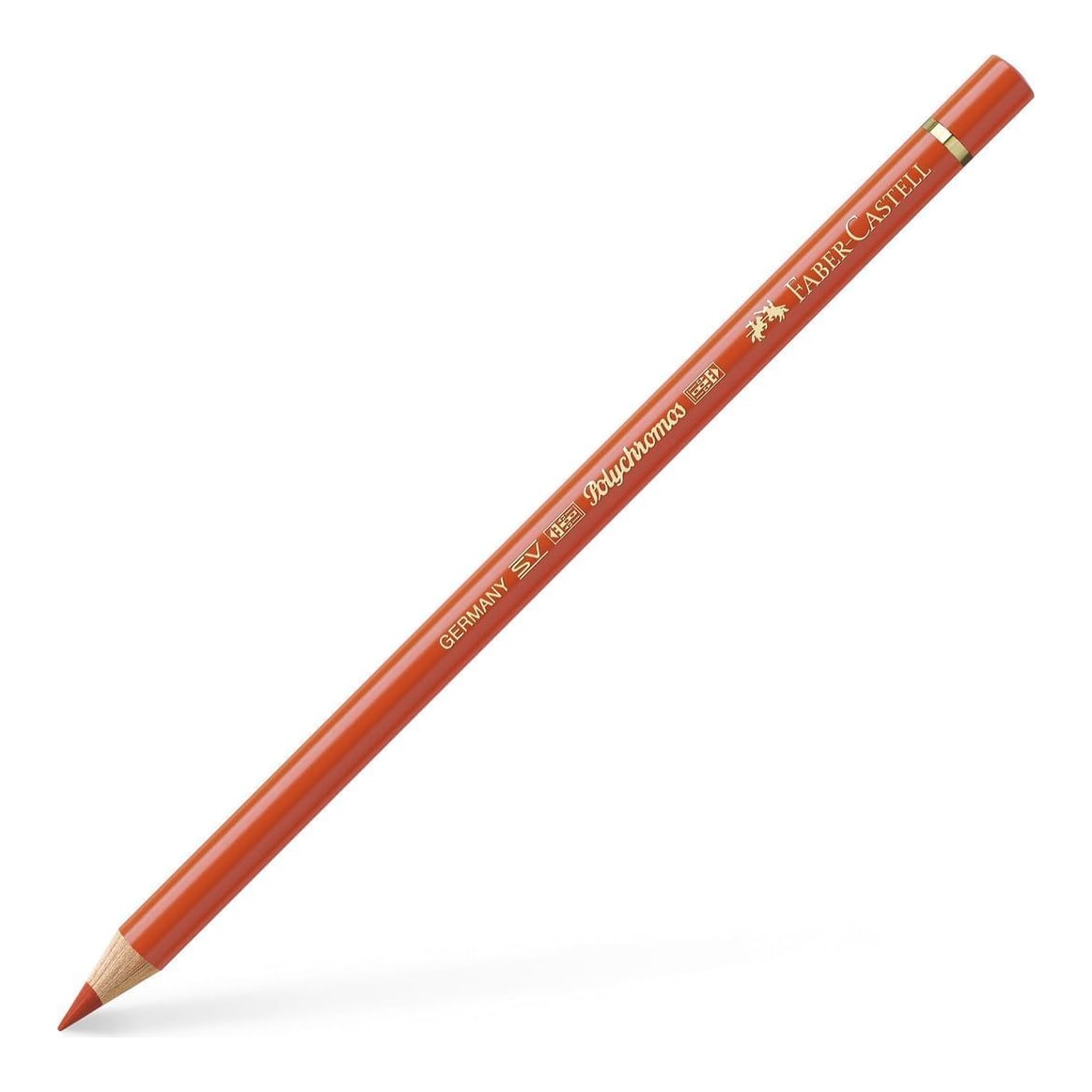 Creion Colorat Polychromos Oranj Cadmium Inchis Faber-castell