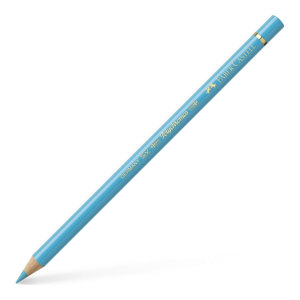 Creion Colorat Polychromos Turcoaz Cobalt Deschis Faber-castell
