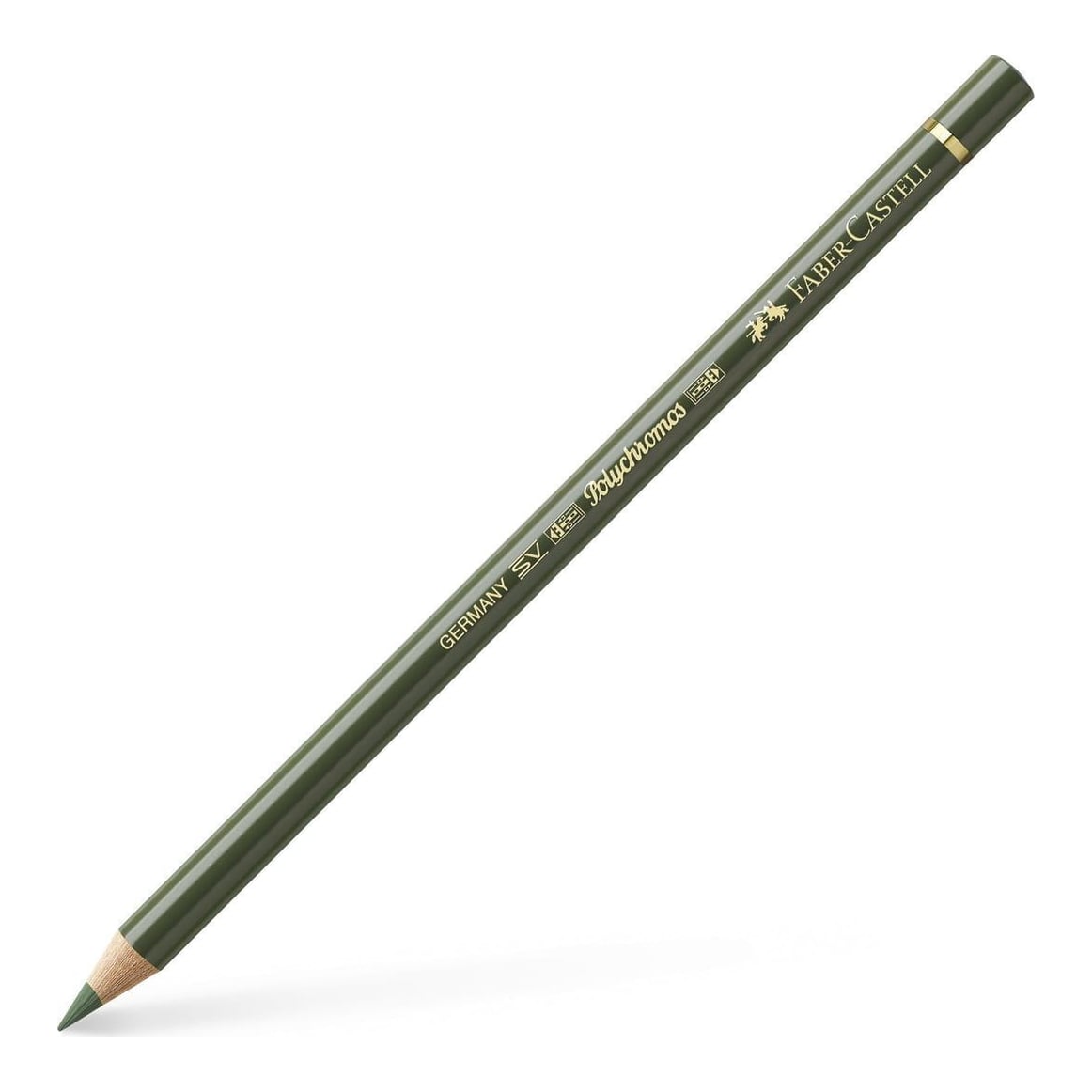 Creion Colorat Polychromos Verde Crom Opac Faber-castell