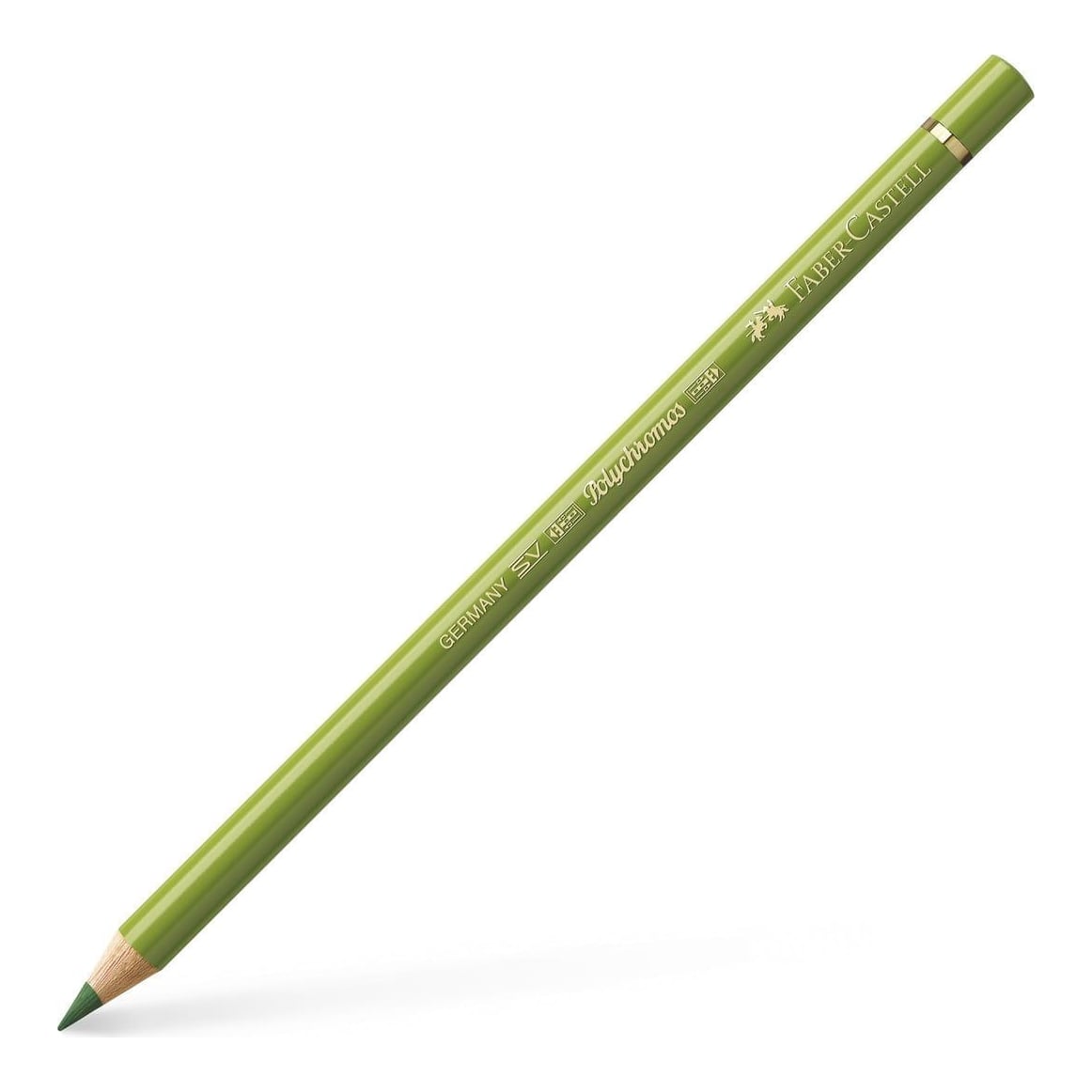 Creion Colorat Polychromos Verde Galbui-pamant Faber-castell
