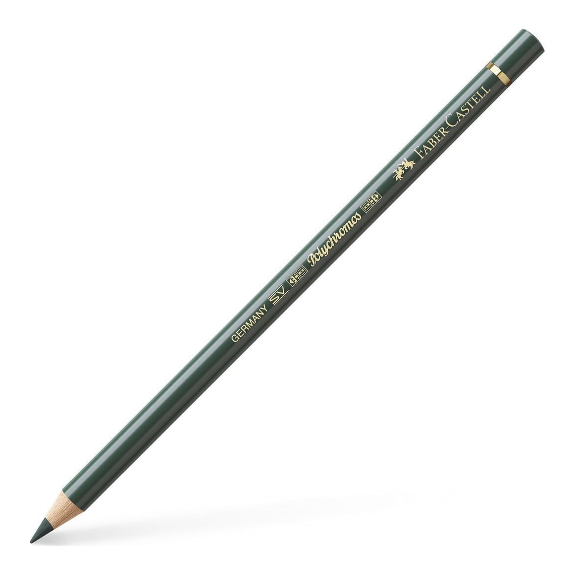 Creion Colorat Polychromos Verde Ienupar Faber-castell