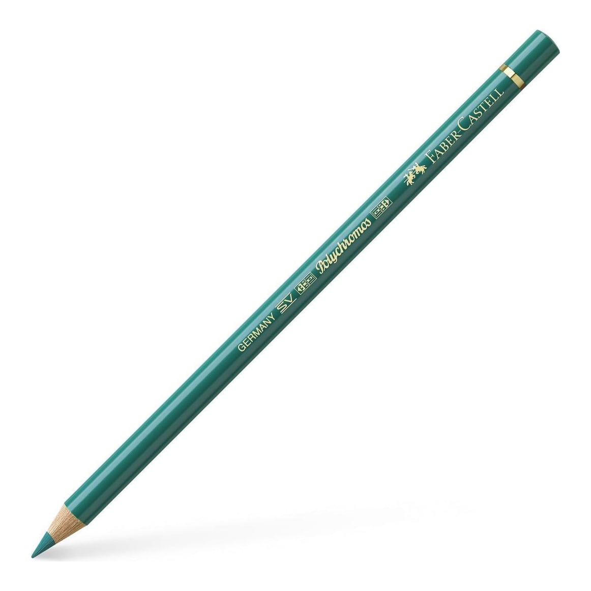 Creion Colorat Polychromos Verde Oxid De Crom Faber-castell