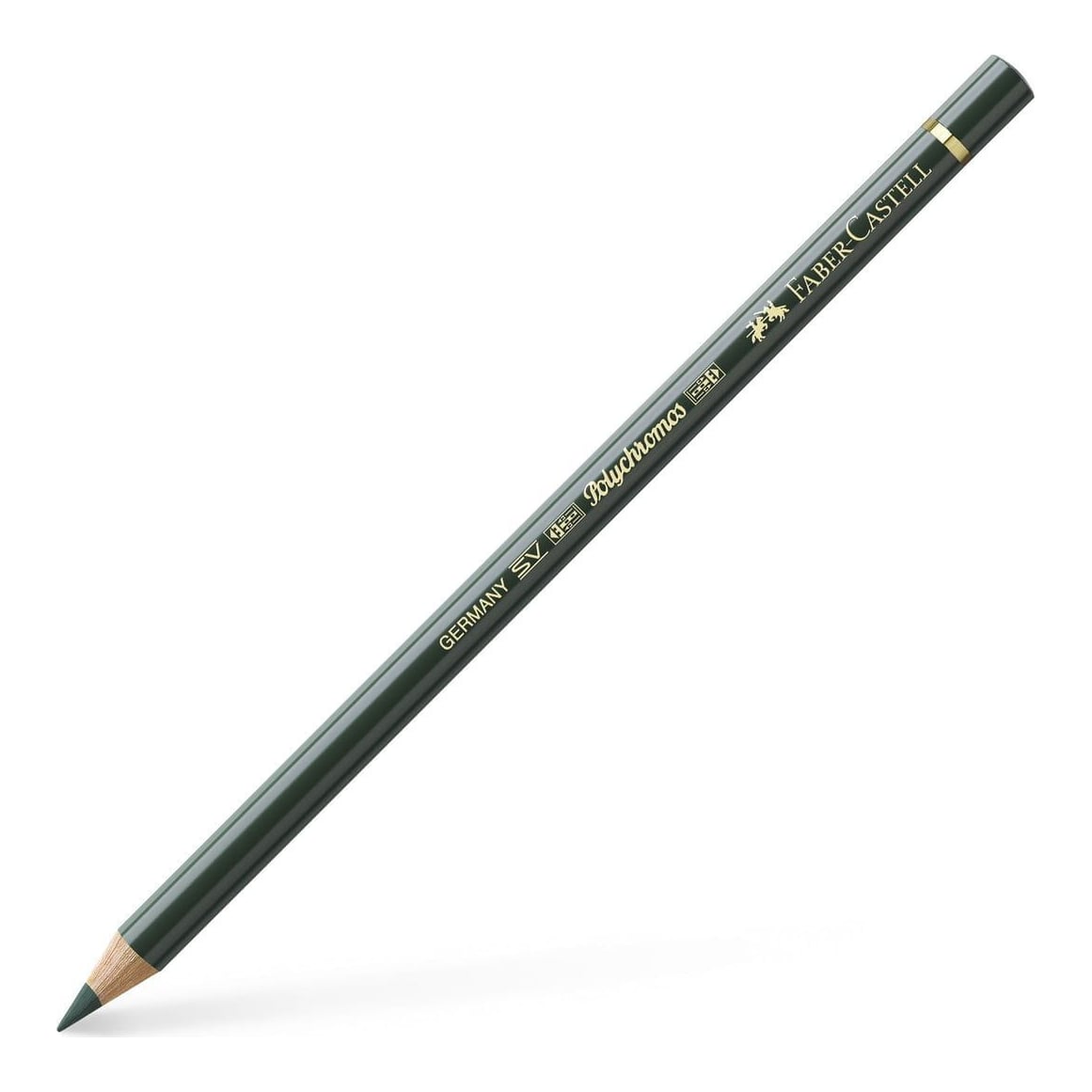 Faber-Castell Creion Colorat Polychromos Verde Oxid De Crom Inchis Faber-caste