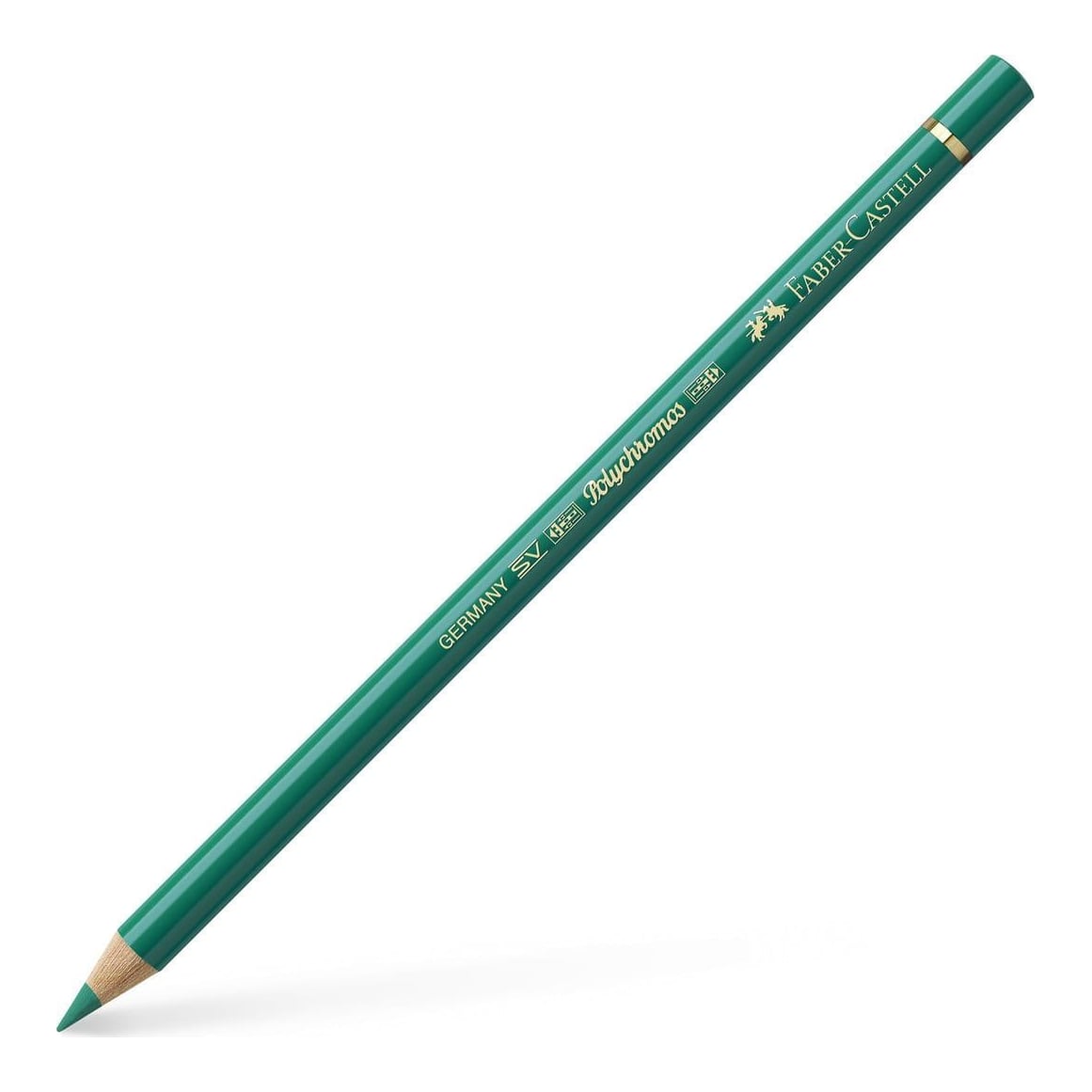 Creion Colorat Polychromos Verde Phthalo Faber-castell