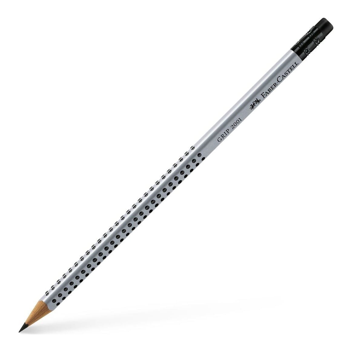 Creion Grafit B Cu Guma Grip 2001 Faber-castell