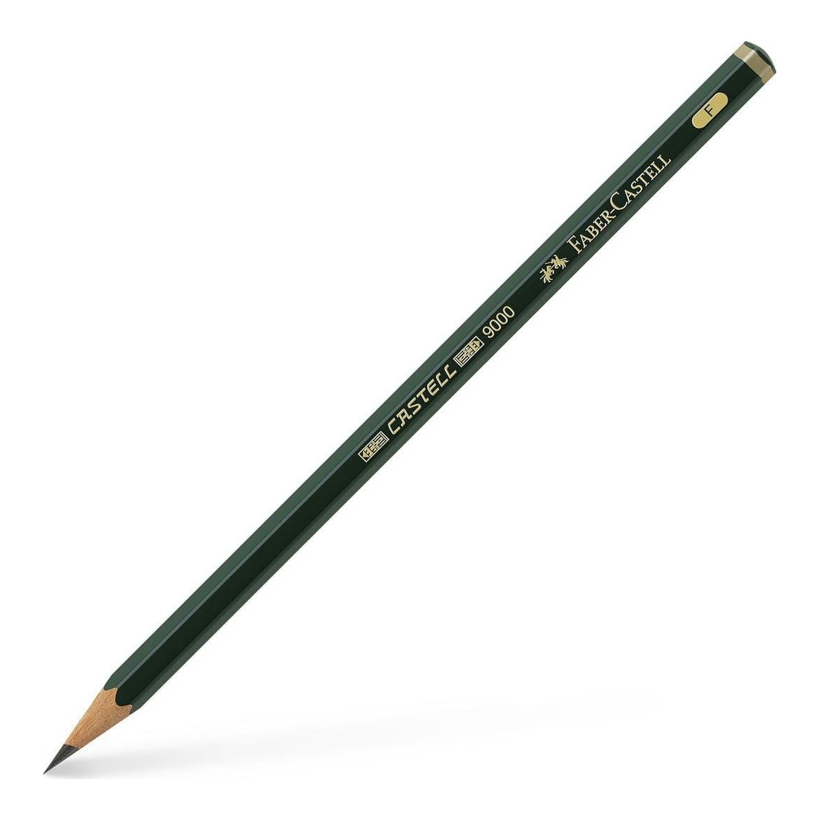 Creion Grafit F Castell 9000 Faber-castell