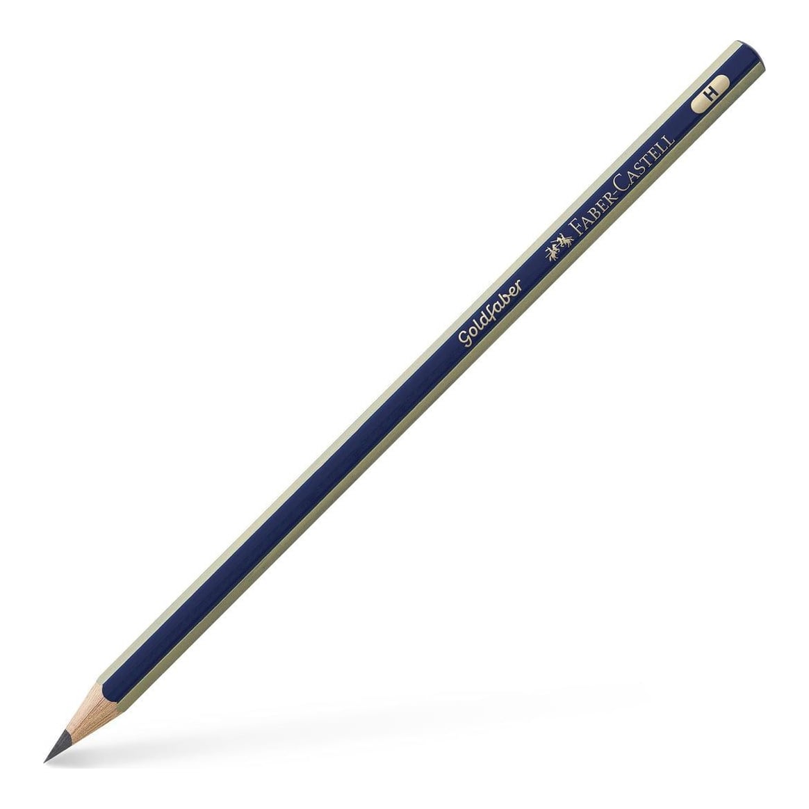 Creion Grafit H Fara Guma Goldfaber 1221 Faber-castell