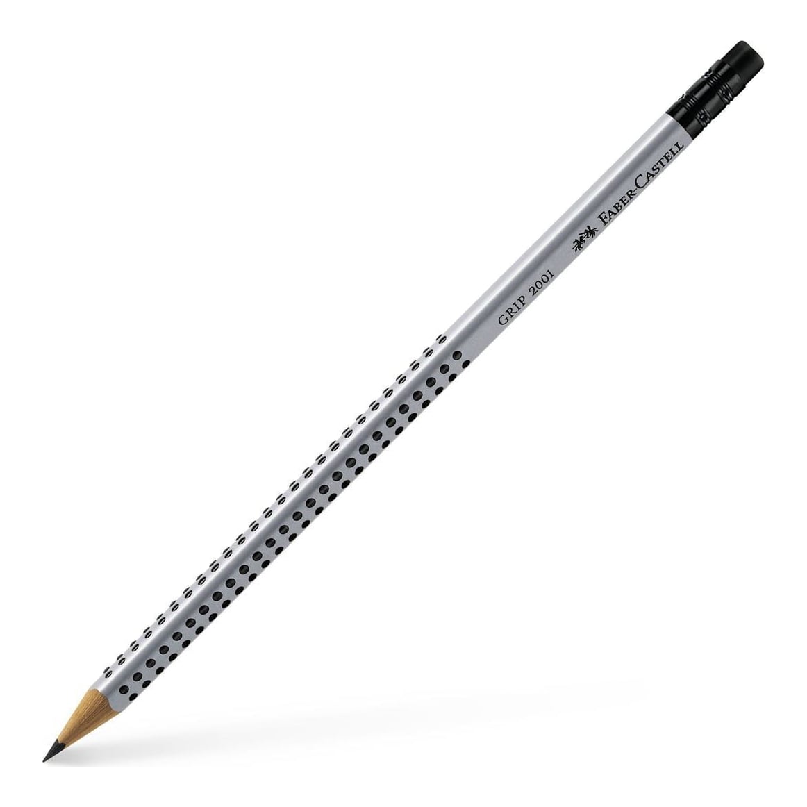 Creion Grafit Hb Cu Guma Grip 2001 Faber-castell