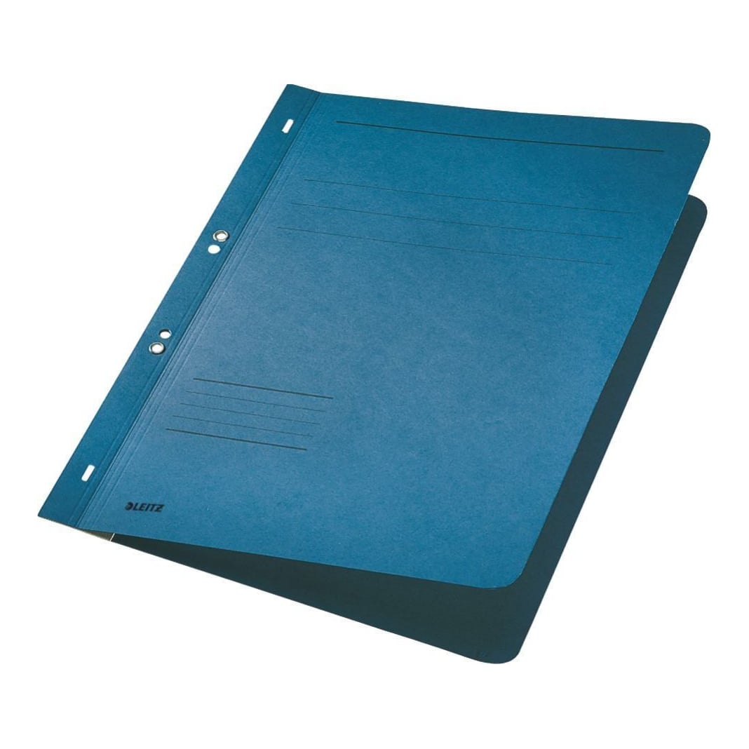 Dosar Carton Capse 1/1 Albastru Leitz