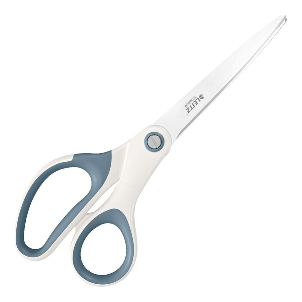 Foarfeca Birou 20.5CM Alb Metalizat Wow Titanium Leitz