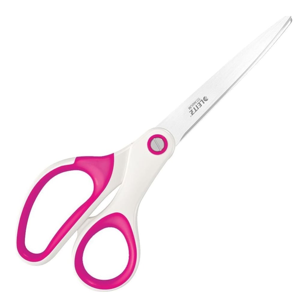 Foarfeca Birou 20.5CM Roz Metalizat Wow Titanium Leitz