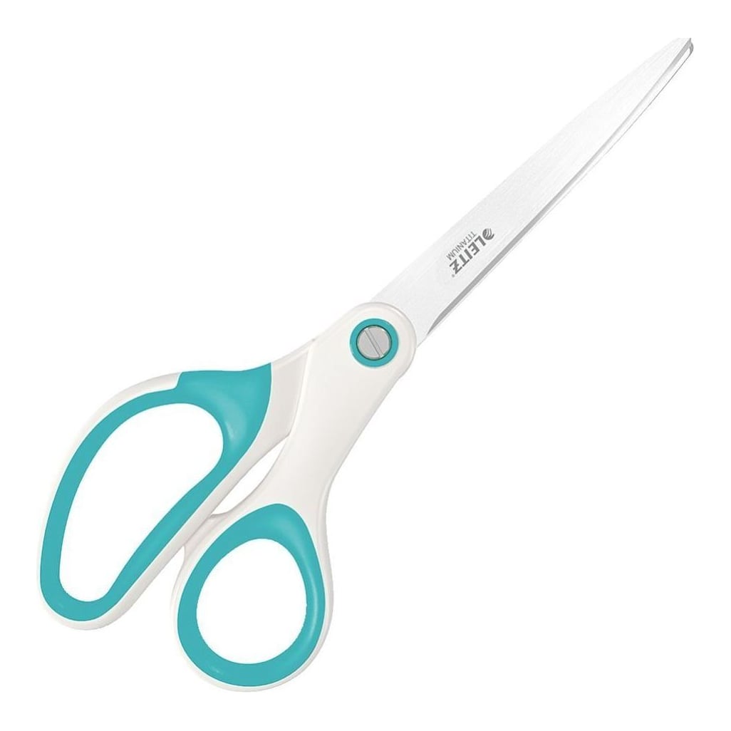 Foarfeca Birou 20.5CM Turcoaz Metalizat Wow Titanium Leitz