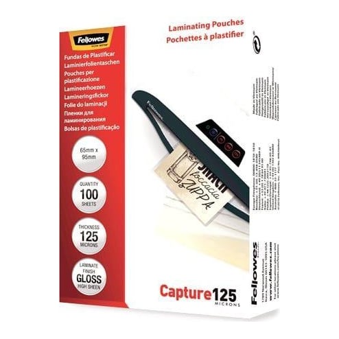 Folie 65X95MM 125 Microni 100/Top Fellowes