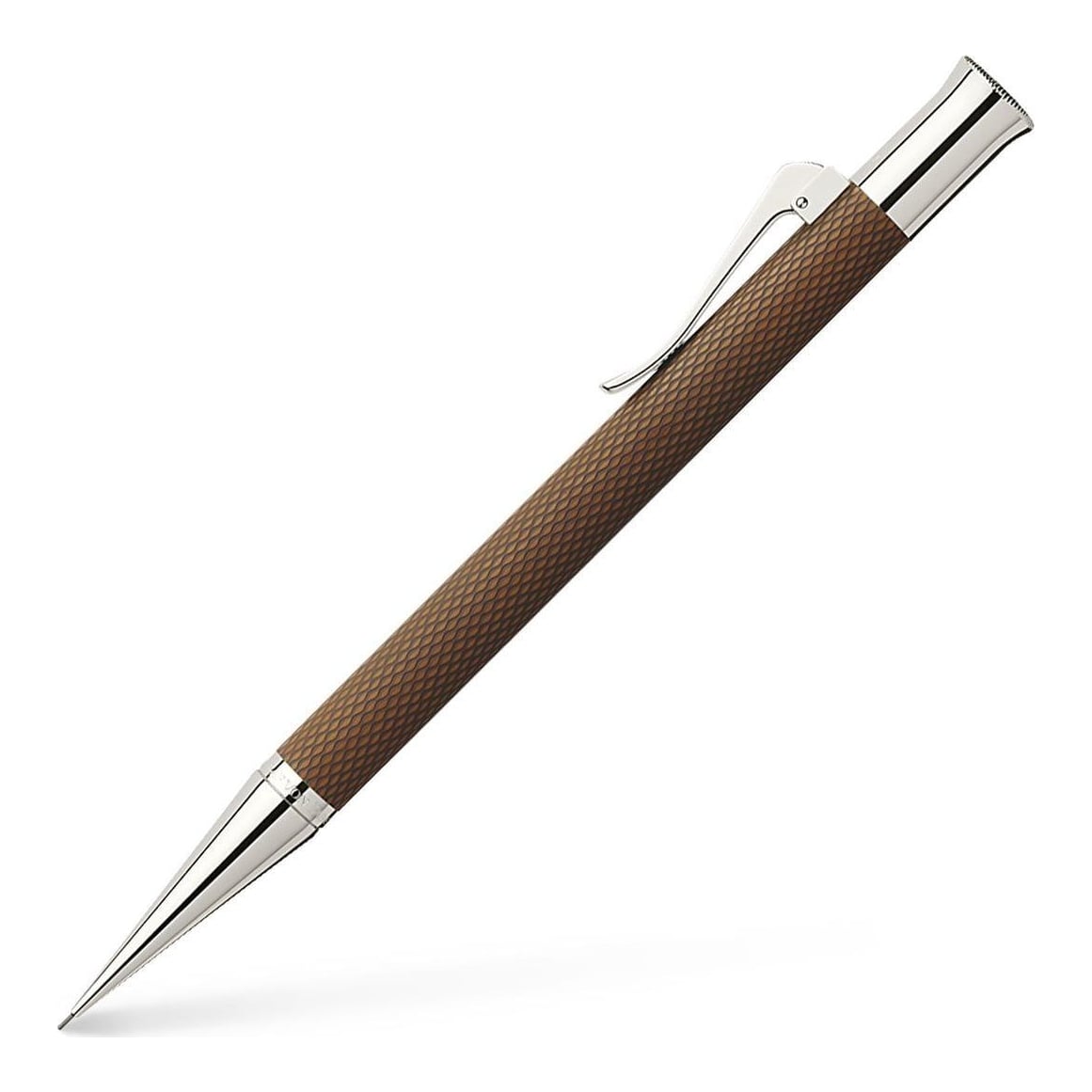 Creion Mecanic Guilloche Maro Cognac Graf Von Faber-castell