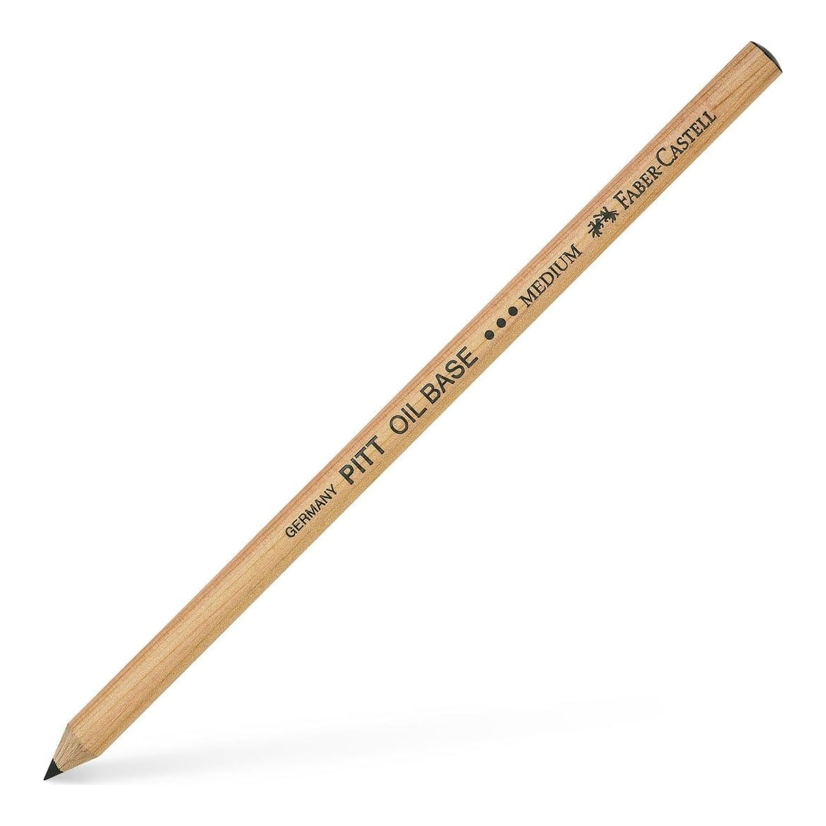 Creion Ulei Pastel Pitt Negru Mediu Faber-castell