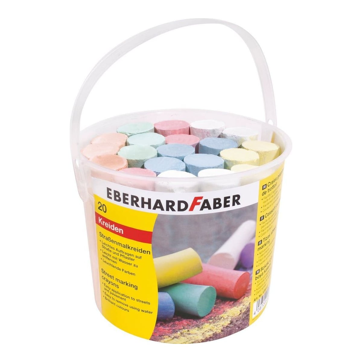 Creta 20 Buc Desen Asfalt Galetusa Eberhard Faber