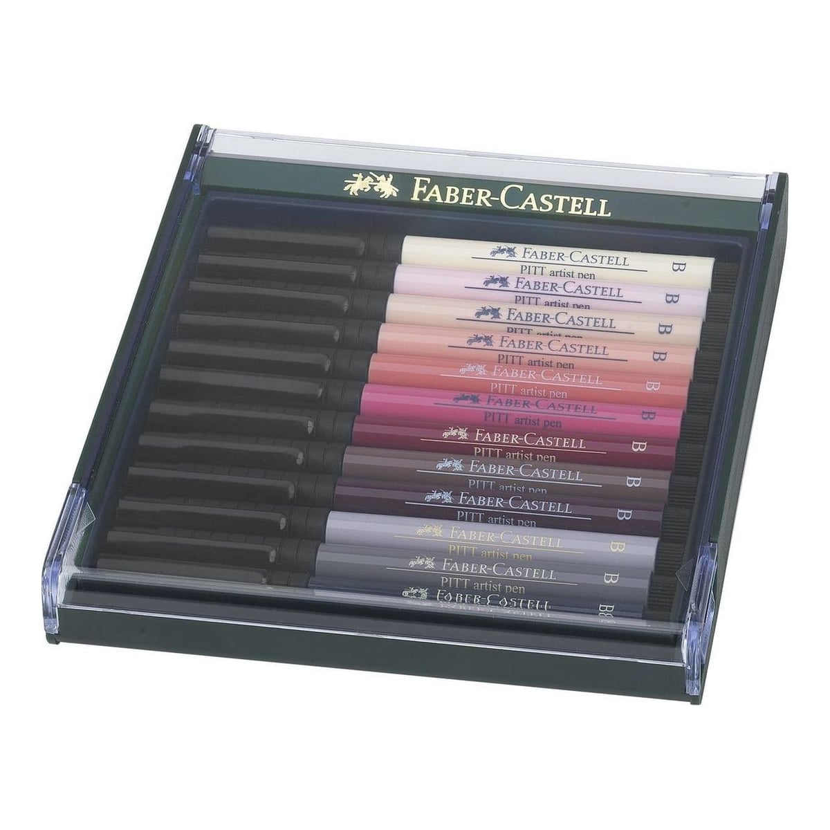 Cutie 12 Culori Pitt Artist Pen Tonurile Pielii Faber-castell