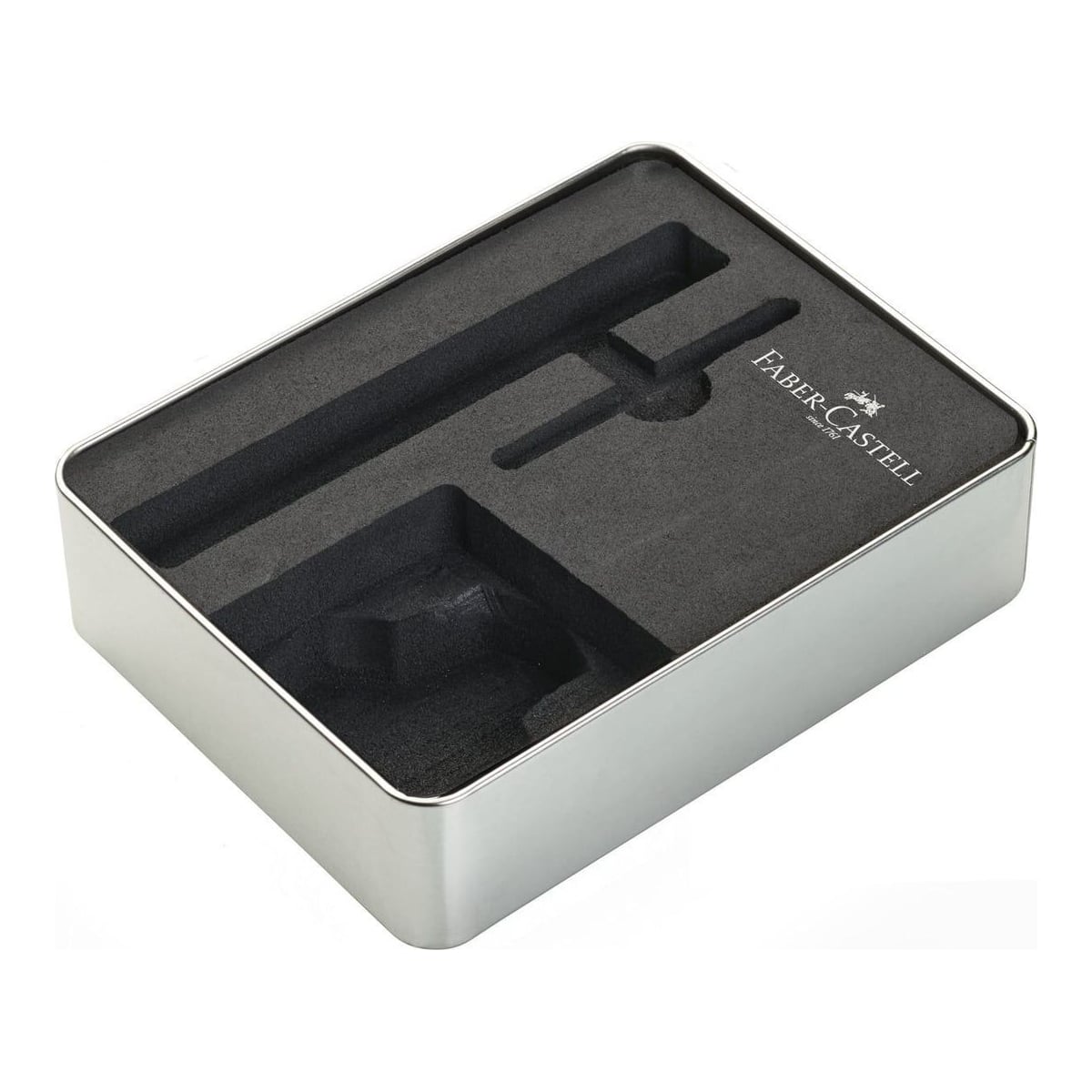 Cutie Cadou Metal Pentru 1 Instrument + 1 Cerneala + 1 Convertor Faber-castell