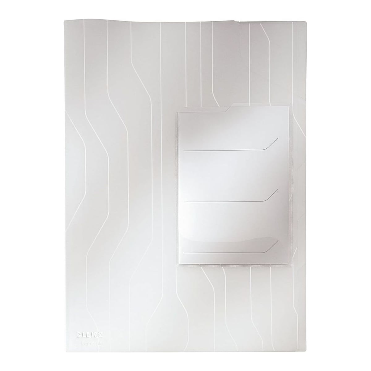 Mapa Plastic 3*20COLI Transparenta 3 Separatoare Jumbo Leitz
