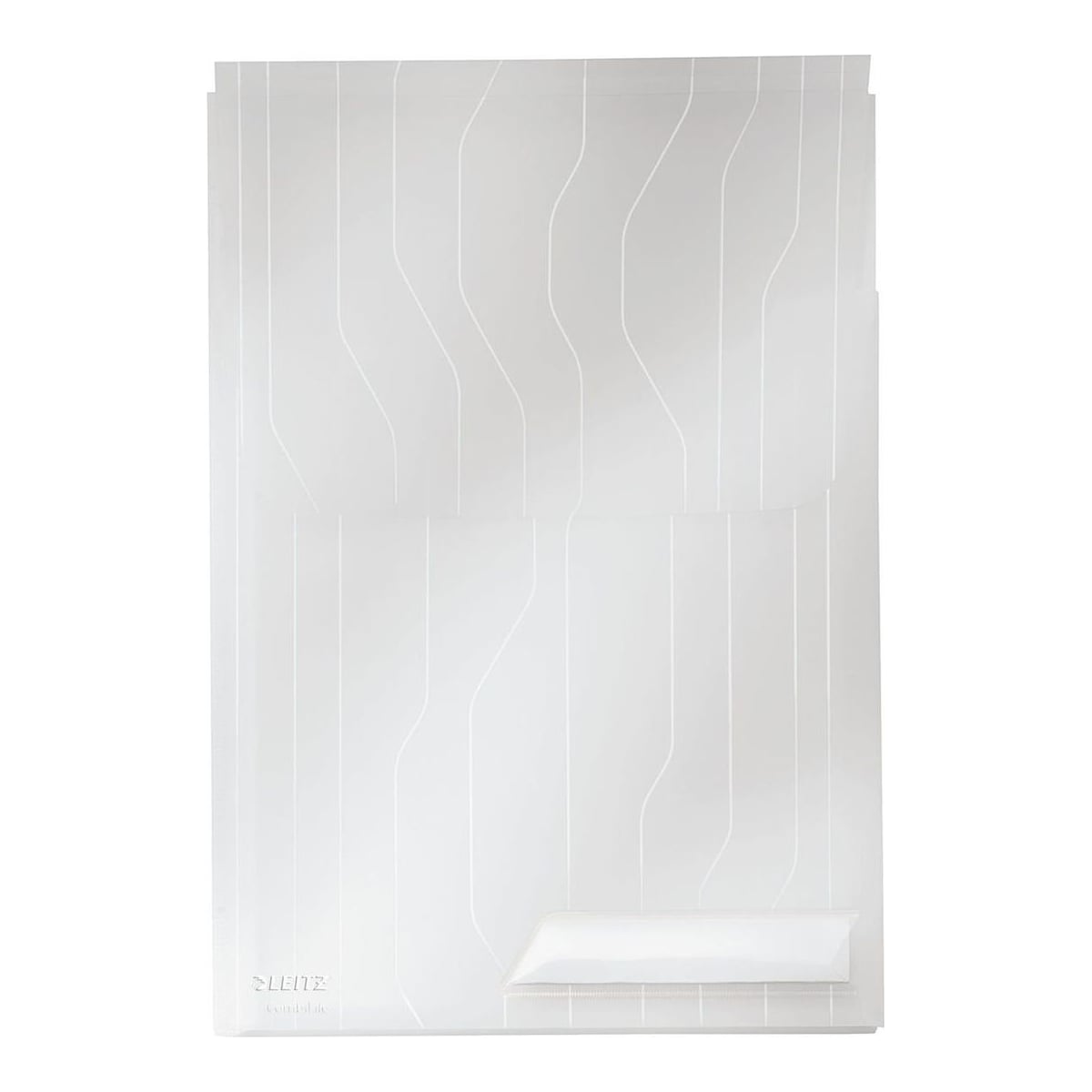 Mapa Plastic Cu Burduf 2CM Transparenta 3/Set Combifile Leitz