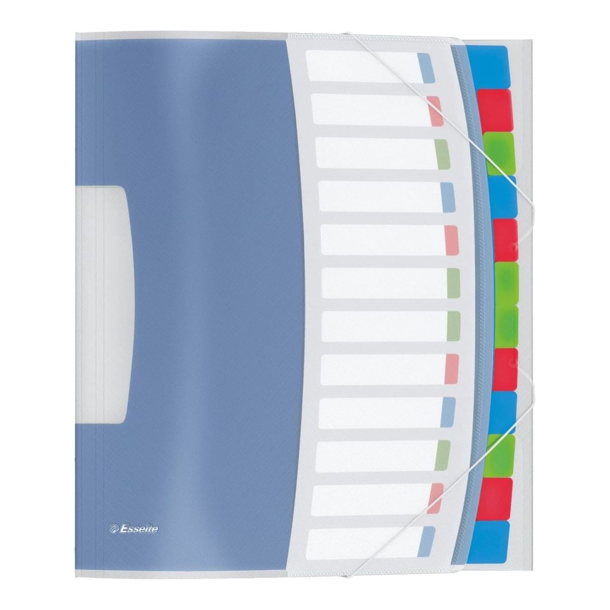 Mapa Plastic Cu Elastic 12 Compartimente Vivida Esselte