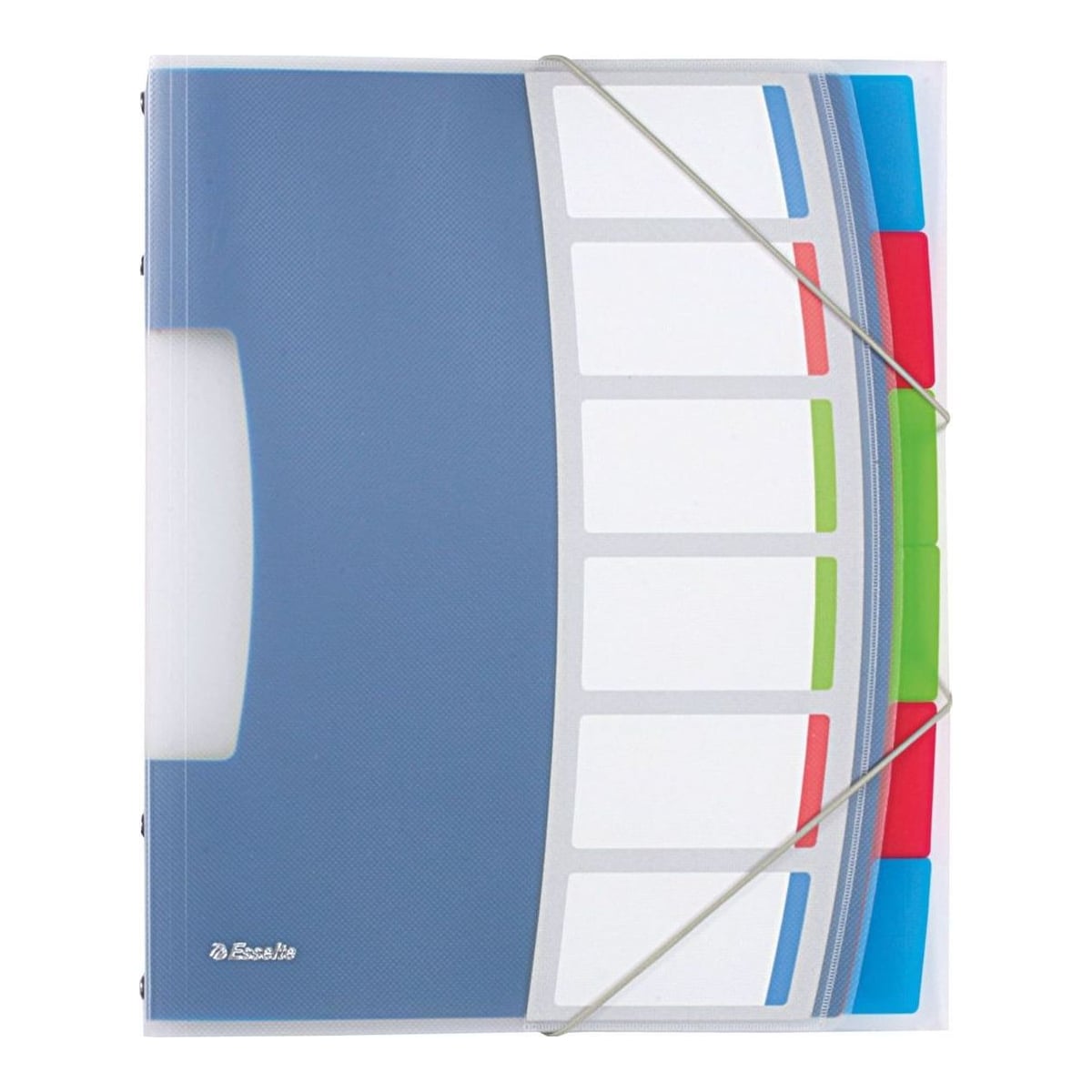 Mapa Plastic Cu Elastic 6 Compartimente Vivida Esselte