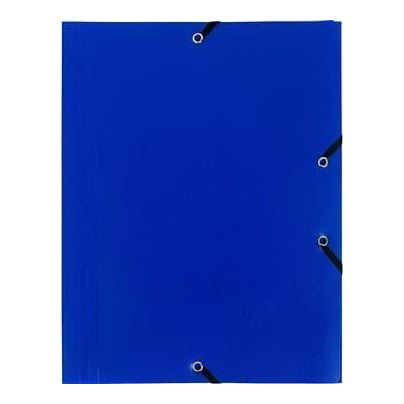 Mapa Plastic Cu Elastic A4 Albastru Exacompta