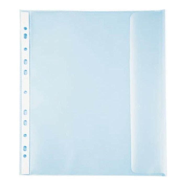 Folie Protectie A4 Cu Clapa Laterala 25/Set Noki