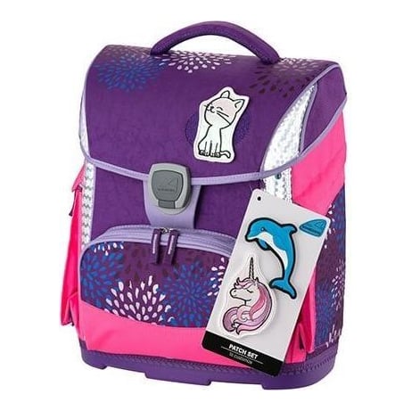 Schneiders Ghiozdan Sprinkle Plus Violet+etui,sac Sport,stickere,cut. Carti