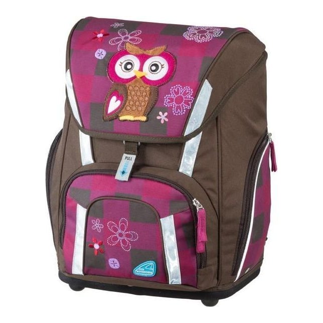 Schneiders Ghiozdan The Owl Smart Rosu + Etui, Sac Sport, Cut. Pt Carti Sch