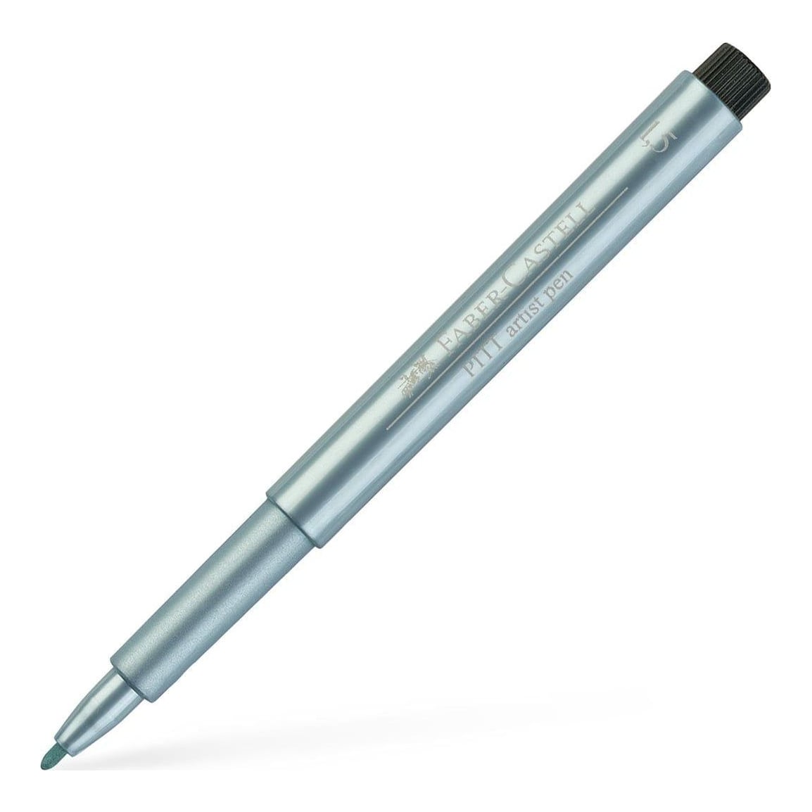 Pitt Artist Pen Albastru Metalizat Faber-castell