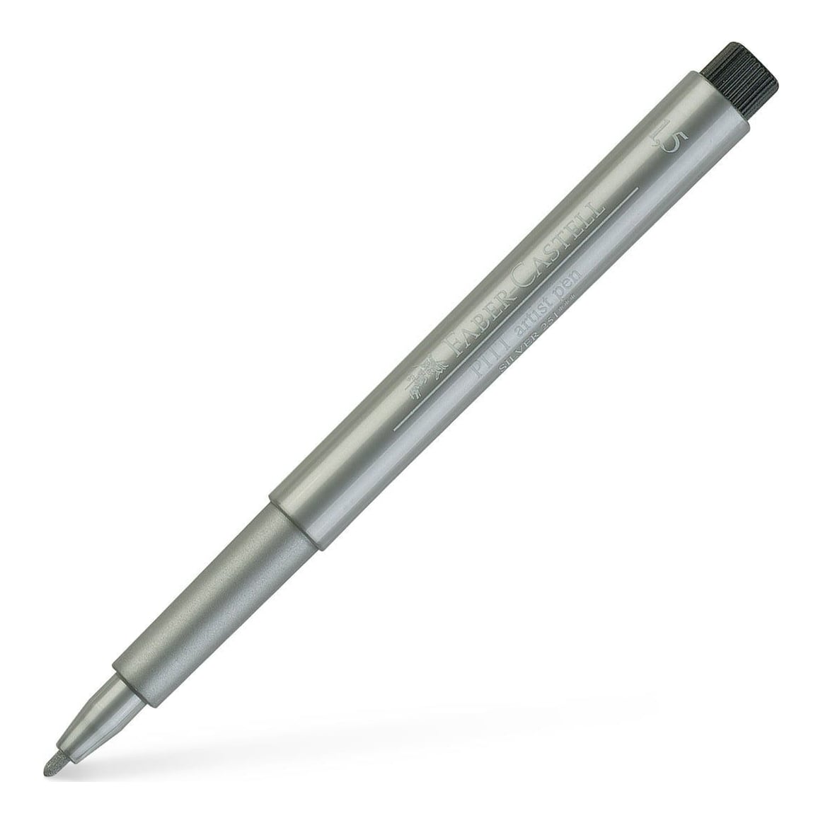 Pitt Artist Pen Argintiu Faber-castell