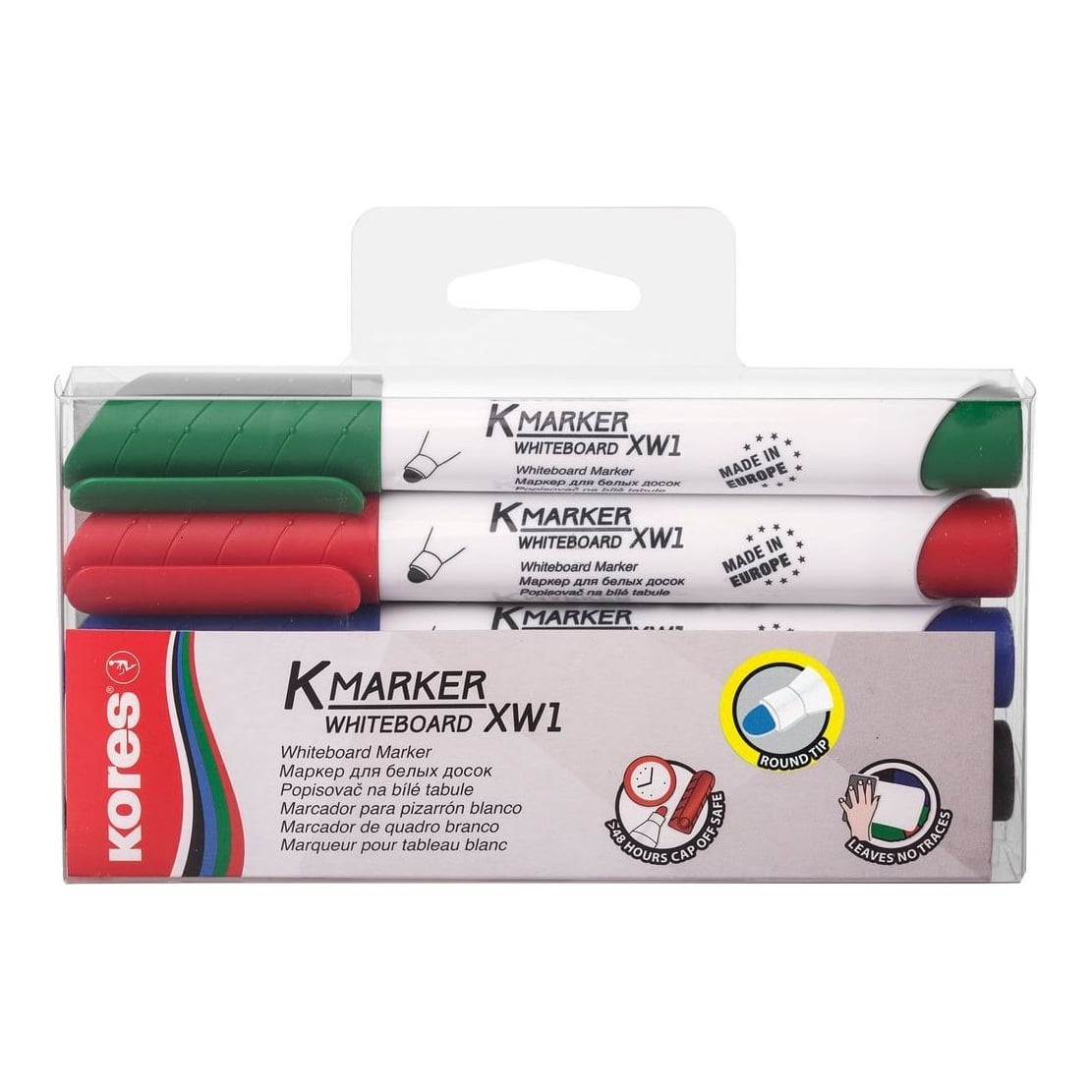 Marker Whiteboard 4/Set 3MM Kores