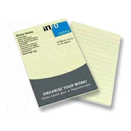 Global Notes Notes Adeziv 100*150 Galben Liniat 100 File Info Notes