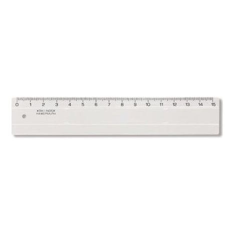 Rigla 15CM Transparenta Koh-i-noor